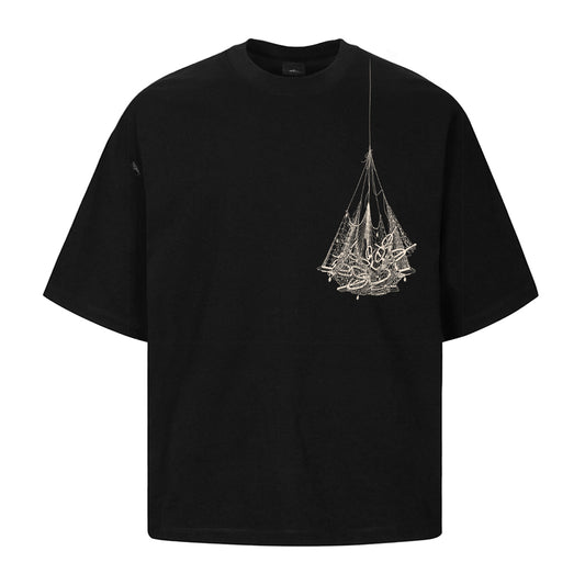 T-SHIRT ELO X BLOCK OFFICE PRETO