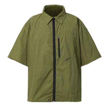 CAMISA FISHER ZIPER VERDE