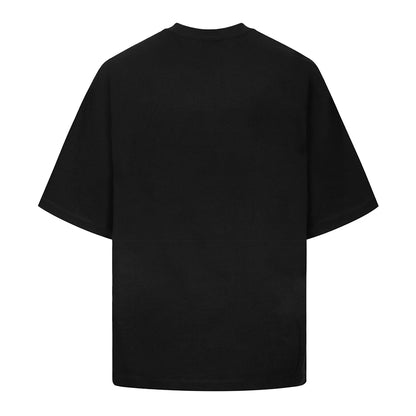 T-SHIRT OVAL PRETO