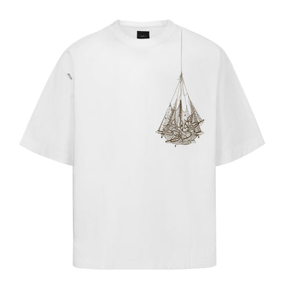 T-SHIRT ELO X BLOCK OFFICE BRANCO OFF.