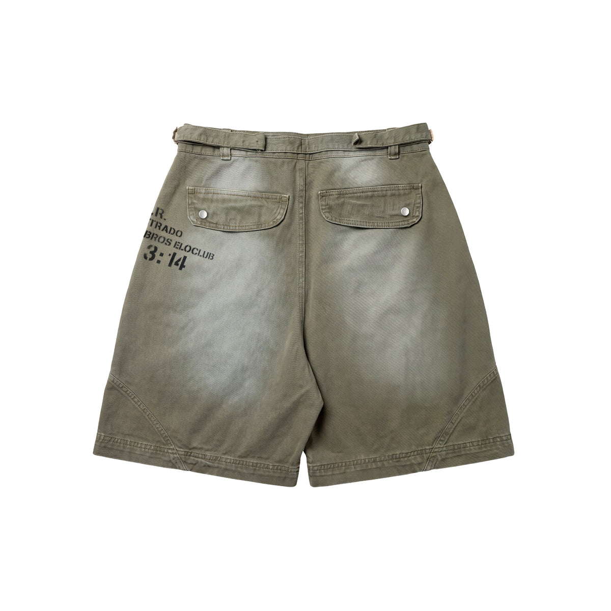 SHORT SARJA "SURPLUS STENCIL"