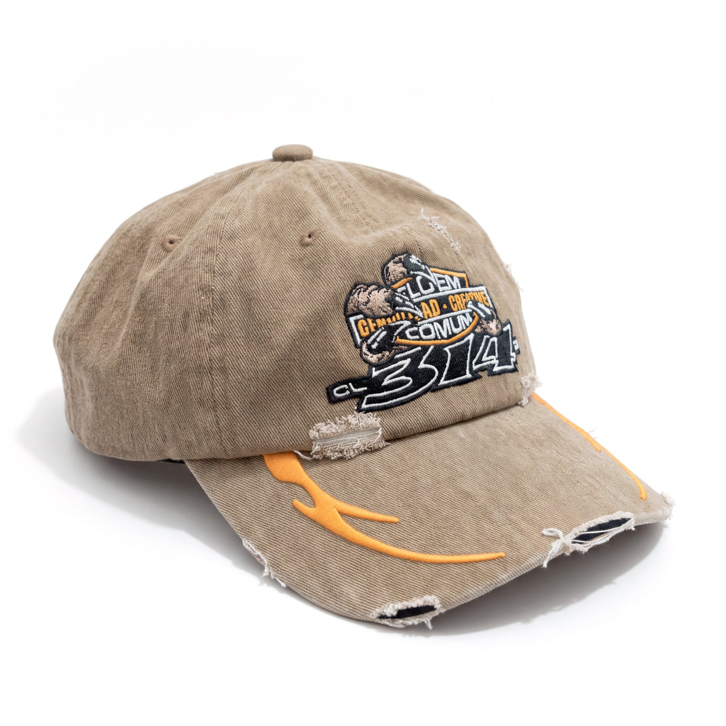 DAD HAT DESTROYED  "HARLEY"