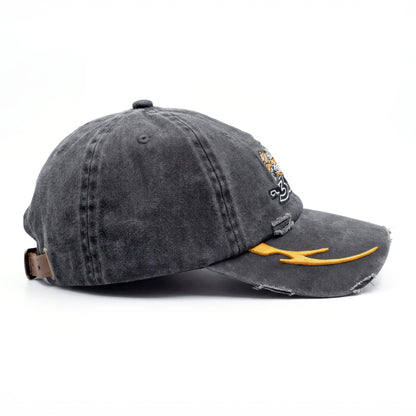 DAD HAT DESTROYED  "HARLEY"