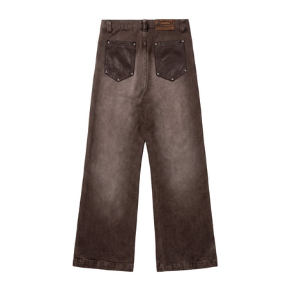 CALÇA SARJA "OVERLAP"