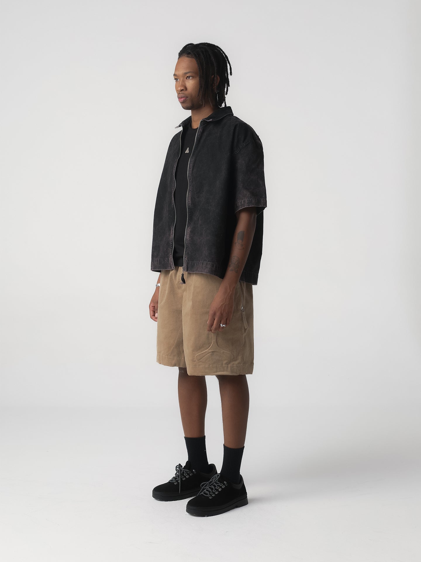 CAMISA DE ZIPER "GRUNGE"