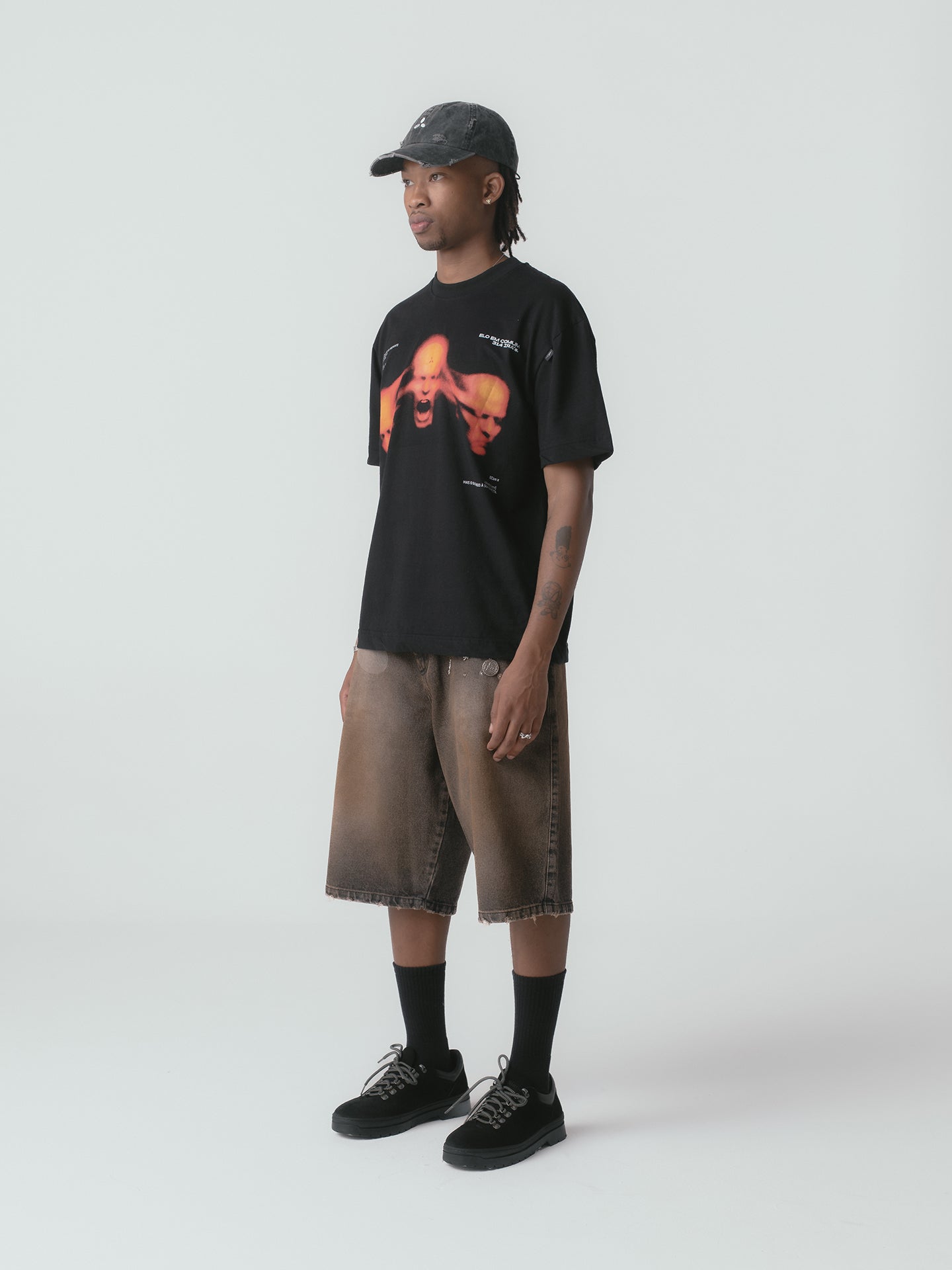 CAMISETA REGULAR  "RAGE"