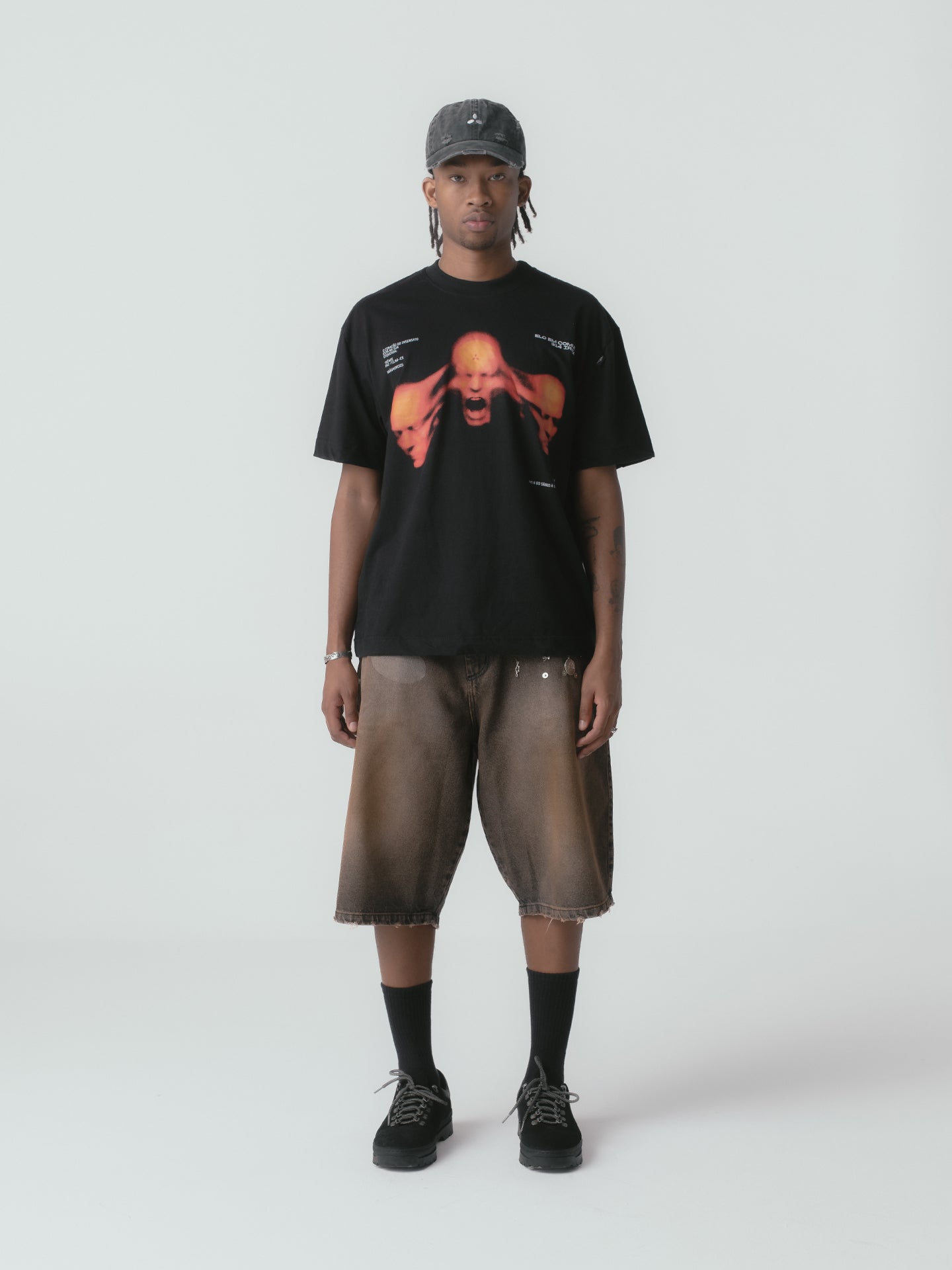 CAMISETA REGULAR  "RAGE"