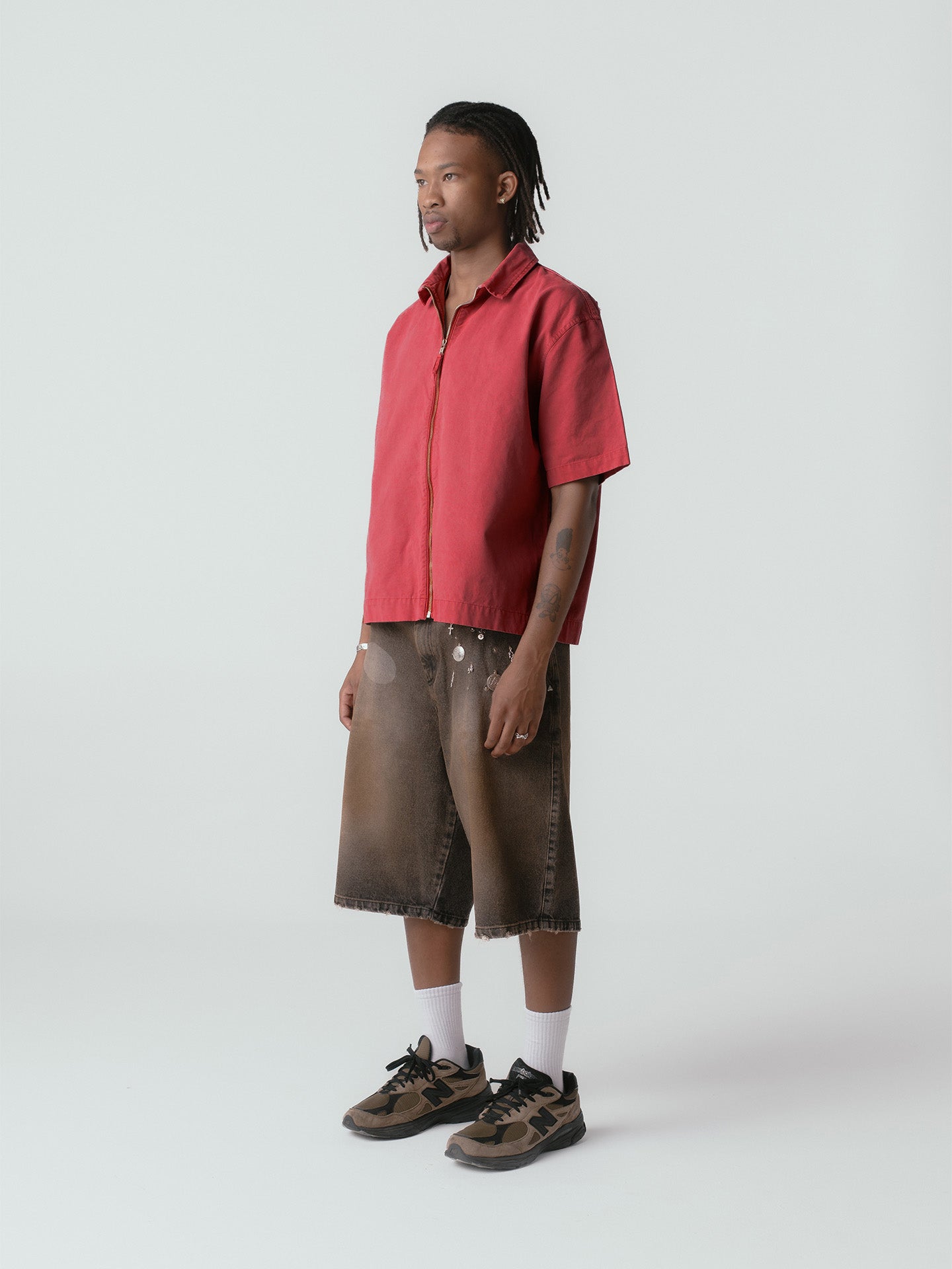 CAMISA DE ZIPER "GRUNGE"