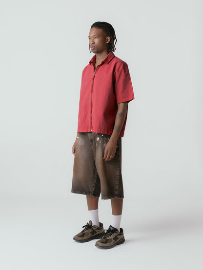 CAMISA DE ZIPER "GRUNGE"