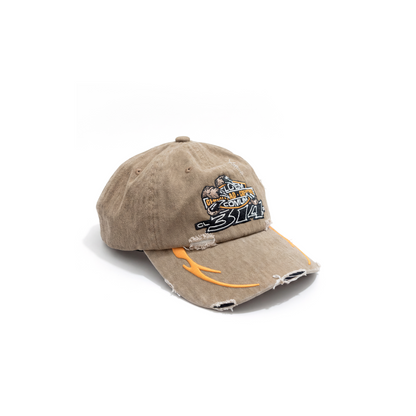 DAD HAT DESTROYED  "HARLEY"