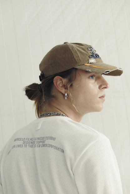 DAD HAT DESTROYED  "HARLEY"