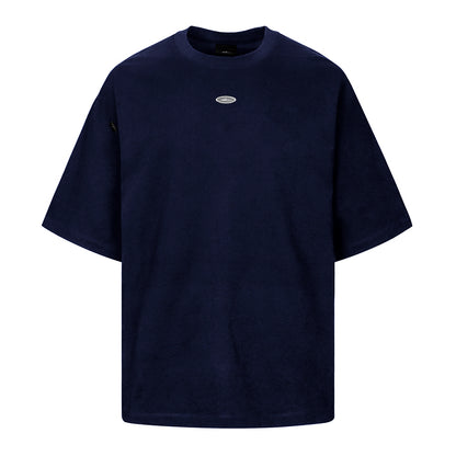 T-SHIRT OVAL AZUL