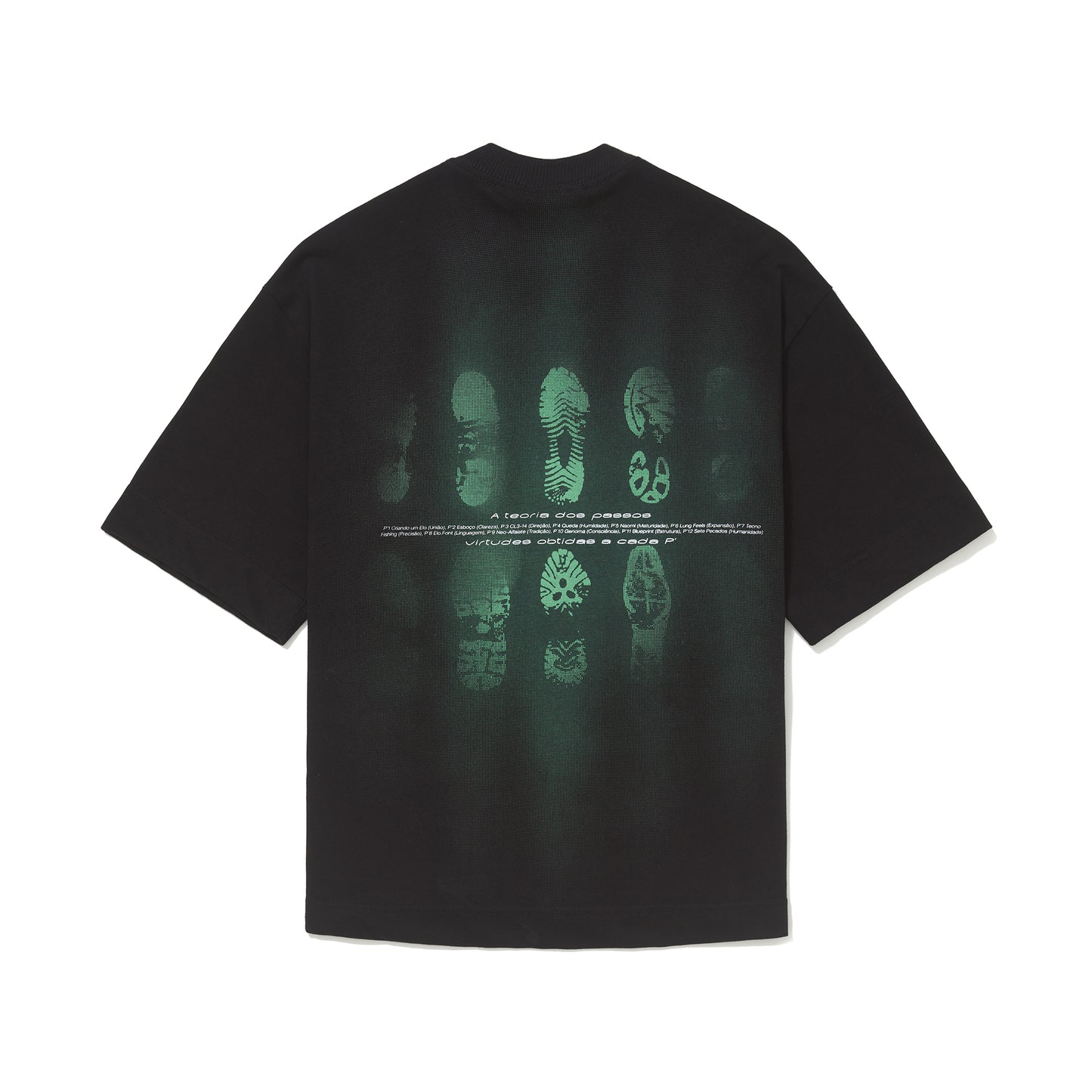 CAMISETA OVER  "TEORIA DOS PASSOS"