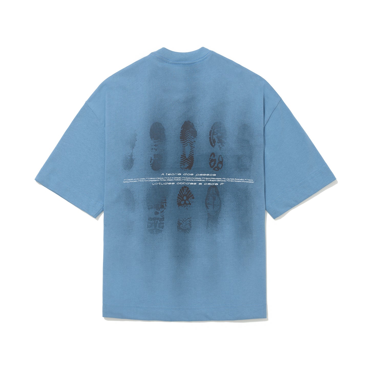 CAMISETA OVER  "TEORIA DOS PASSOS"