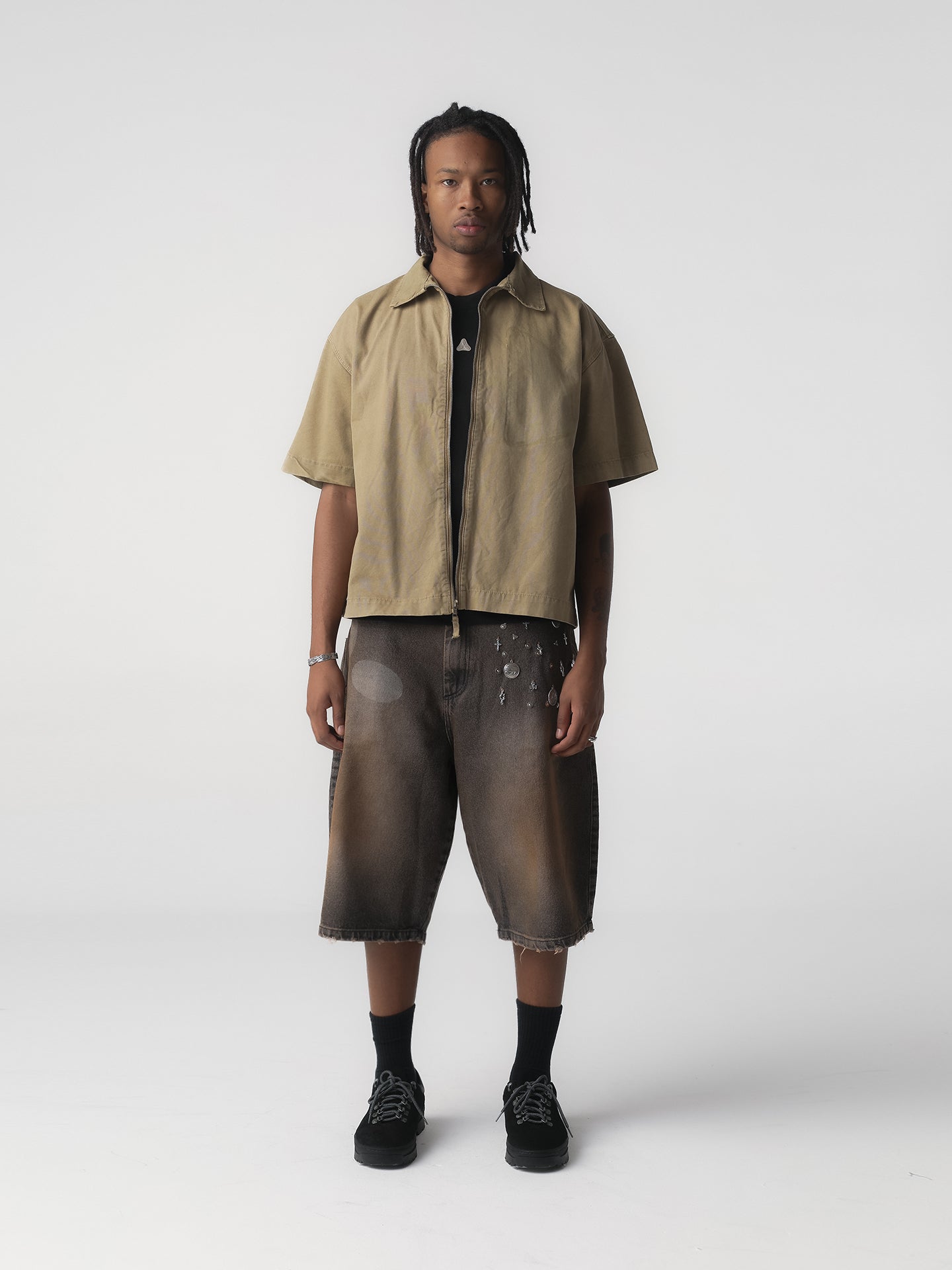 CAMISA ZIPER  "GRUNGE"